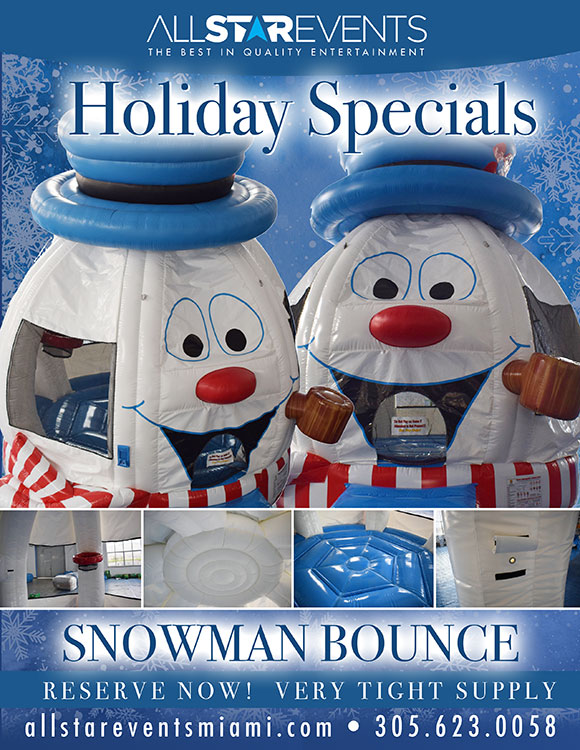 Snow Globe Bounce