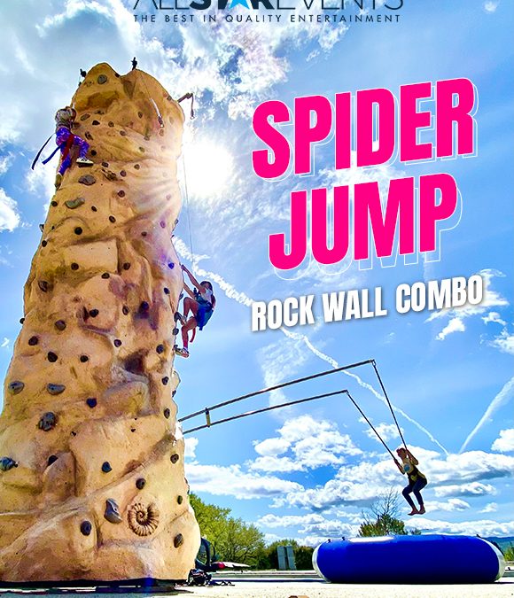 Spider Jump Rock Wall Combo