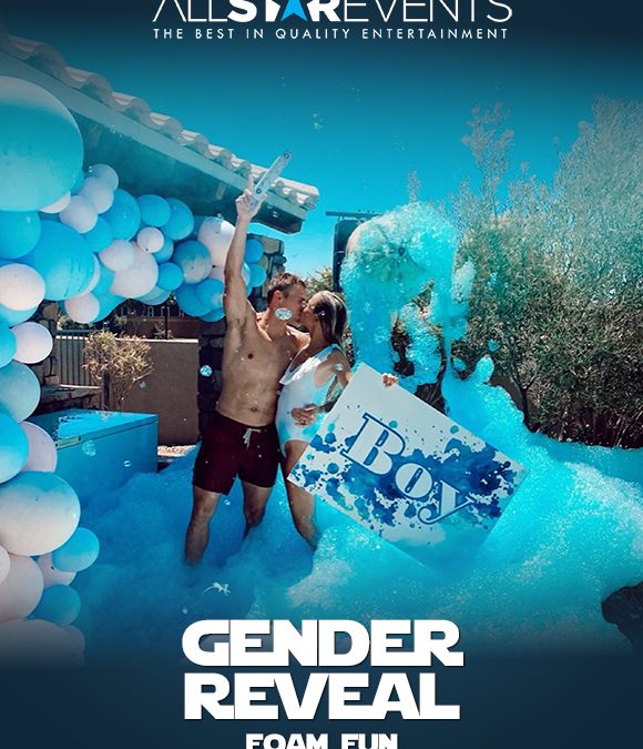 Gender Reveal Foam Party